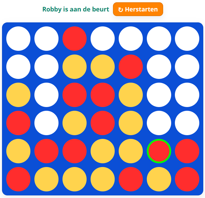 Vier op een rij in Makaku